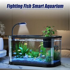 20L Aquarium Fish Tank with Light & Pump | Betta Shrimp Goldfish Starter Kit