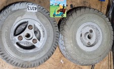 Mobility Scooter REAR Wheels Grey 3.00-4 Pnuematic Sku 4313 Bore18mm