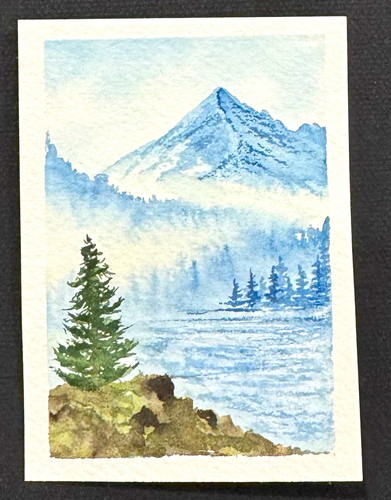 Sherrie porter watercolor - sherrie, aceo