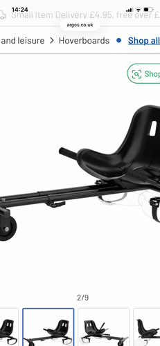 Hover kart attachment - go,
