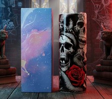 Sassy Skull Tumbler Gothic