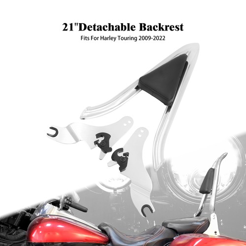Chrome detachable backrest - detachable,