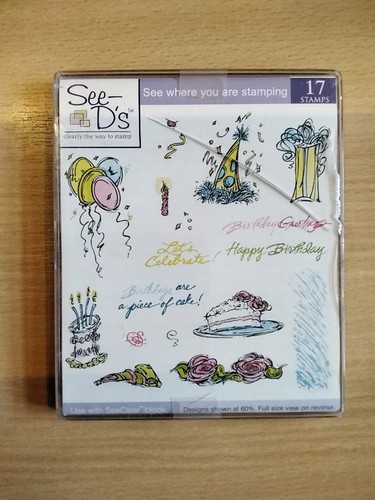 See set 17 rubber stamp - see-d's,
