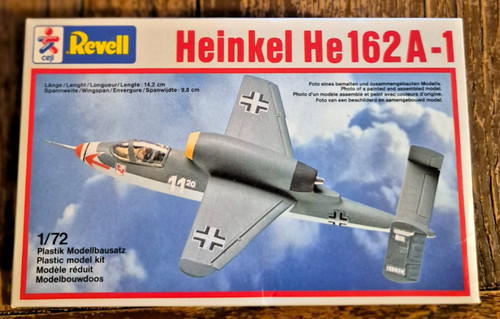Revell heinkel he 162 - 1/72,