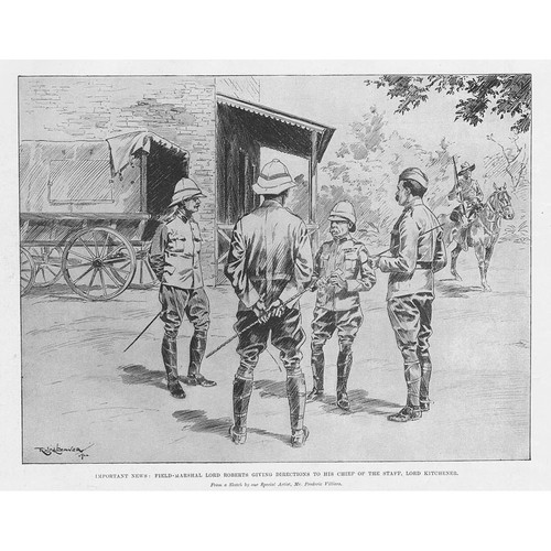 Boer war lords - roberts, giving