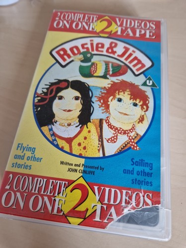 Rosie jim vhs tape flying - rosie,