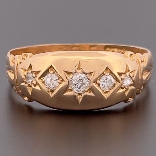 Antique 18ct yellow - antique, gold