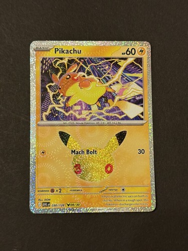 Pokémon tcg pikachu - pikachu, 030/128