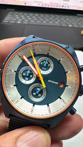 New 43mm mens detomaso - new,