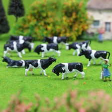 36 x model railway Farm cows &