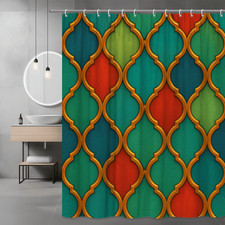 Colorful Moroccan Style Shower