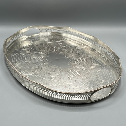 Large vintage silver plated - large,