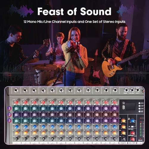 Channel sound audio mixer - sound,