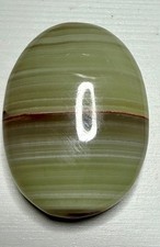 Green Onyx Palm Stone