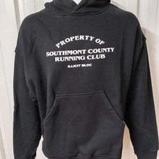 Illicit Bloc Property of Hoodie Black 545GSM 100% Cotton Medium/Large (M/L)