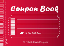 Blank DIY Coupon Book: Custom