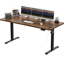 180x80cm Electric Standing Desk Home Office Sit Stand Table with USB Charge Port