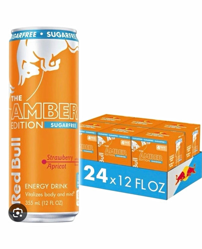 Red bull amber edition - bull,