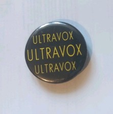 1980s Vintage 1" Ultravox Badge