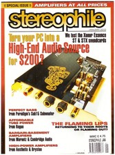 Stereophile Vol.33 No.1, January 2010: ASUS Xonar Essence Soundcards