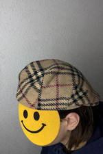 Burberry London check flat cap