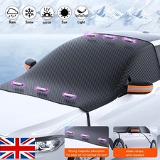 Heavy Duty Magnetic Car Windshield Snow Cover Shield Against Ice Frost and UV