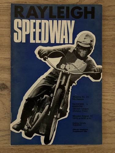 Rayleigh barrow speedway - barrow,