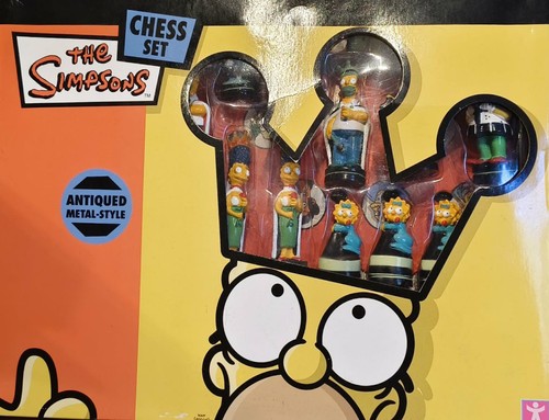 The simpsons chess set - simpsons,