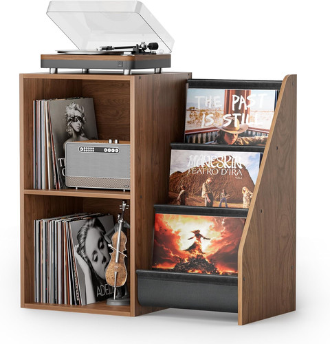 Record player stand media - player,