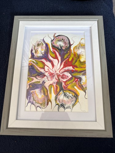 Medium framed acrylic - framed,