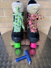 Bauer Turbo 33 Original Roller Skates Size 9 - Used