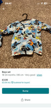 baby boys clothes bundle 12-18