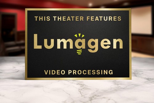Lumagen theater sign cinema - sign, |