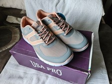 USA Pro Womens Grey/Coral