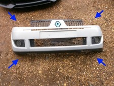 Clio 182 172 RS Sport GENUINE SPLITTER FOGLIGHTS BUMPER GENUINE 89k miles mk2