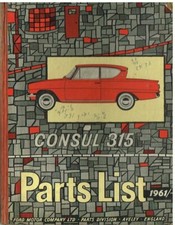 FORD CONSUL CLASSIC 315 SERIES