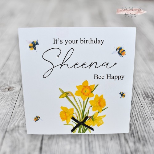 Personalised female birthday - personalised,