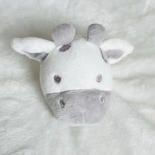 Moon And Stars Giraffe White Grey Baby Comforter Blankie Soother Plush Soft Toy