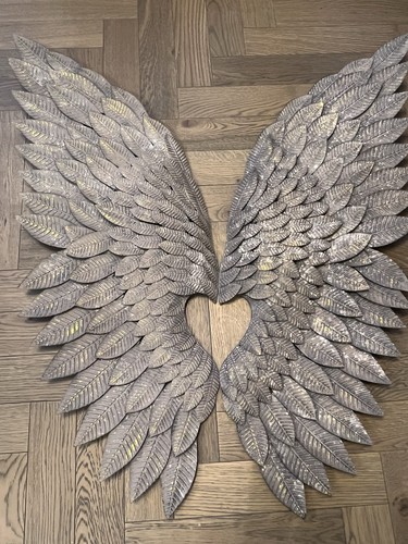 Greywash gilt angel - gilt,
