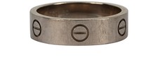 Cartier Love Ring White Gold S