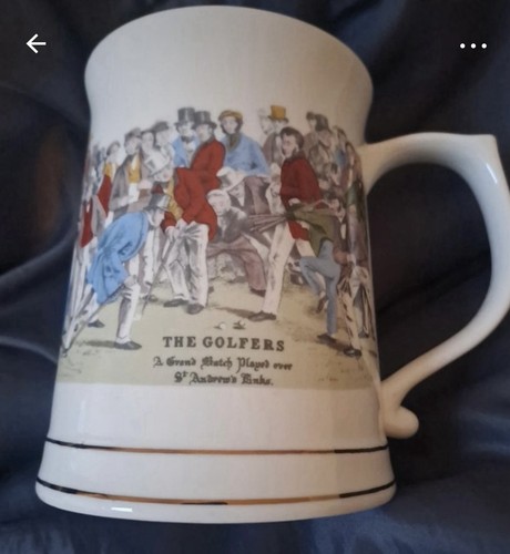 Vintage ceramic golf - ceramic,