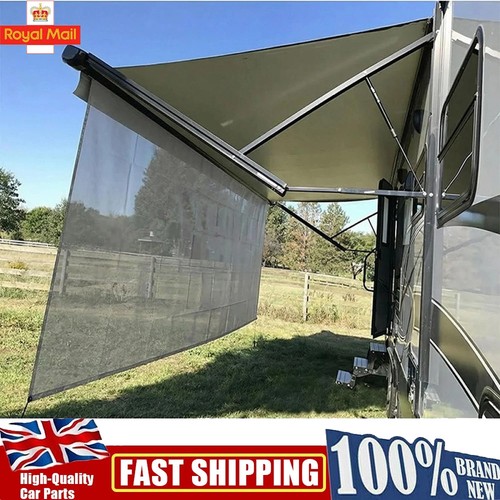 Awning sun shade screen - rv,