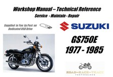 Suzuki GS750E GS750 E Service