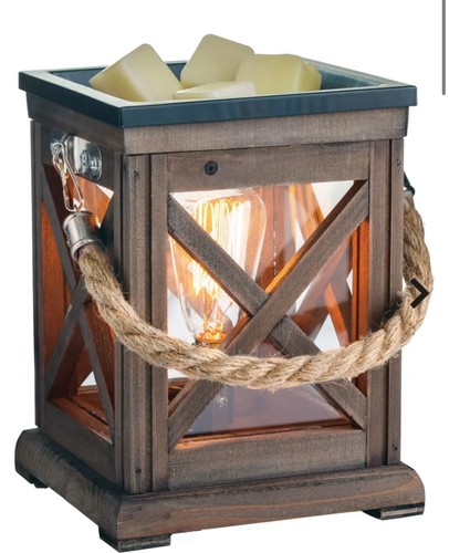 Wax melt warmer - wax, walnut
