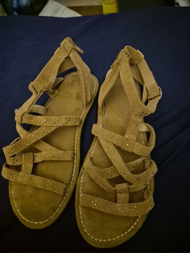 Zara gladiator sandals with - bn,