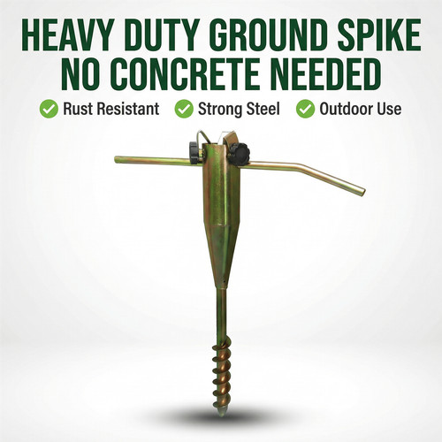 Universal steel ground spike - universal,