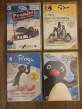 Pingu DVD bundle 4 DVD's.