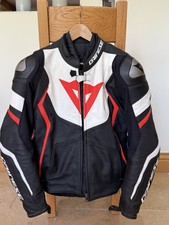 Dianese 2 piece leather suit motorcycle