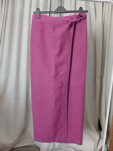 Oska linen wrap skirt size - ,