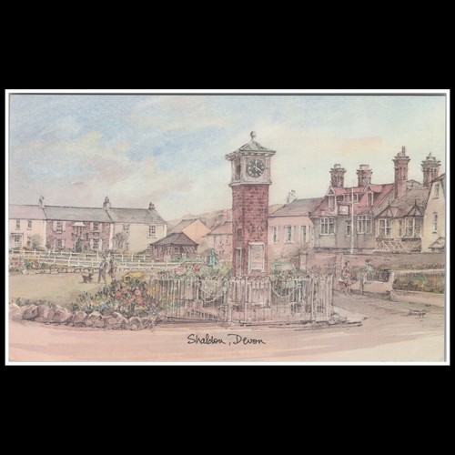 Shaldon the green clock - shaldon,